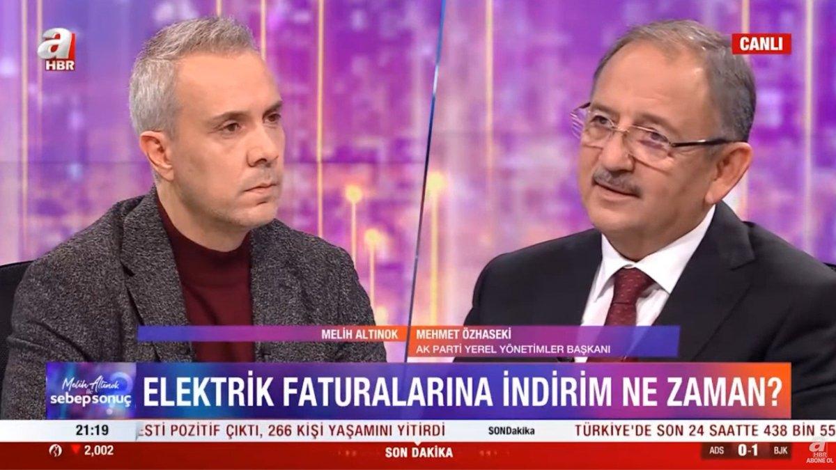 Özhaseki: Doğalgazın yüzde 75’ini devlet karşılıyor