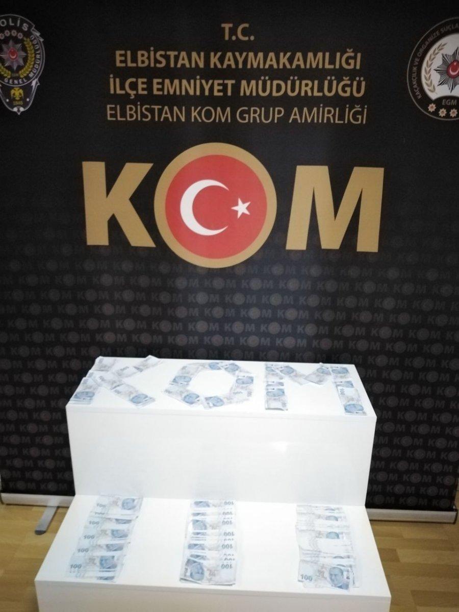 Kahramanmaraş’ta sahte para operasyonu