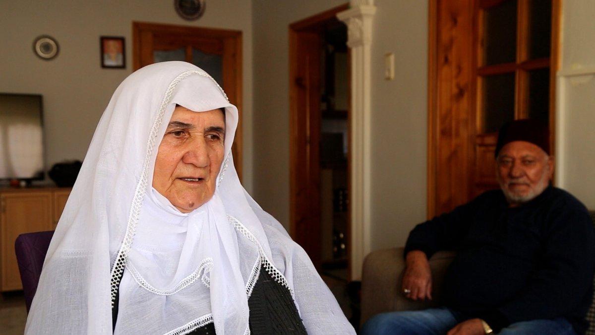 Gümüşhane'de 57 yıllık eşine günde 100 kez 'seni seviyorum' diyor