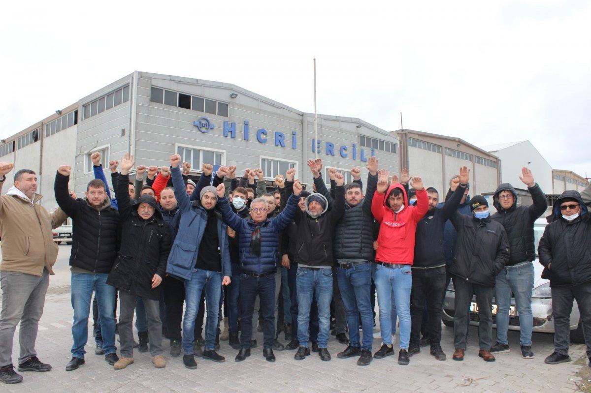 Balıkesir'de sendikaya üye olan 54 işçinin işine son verildi