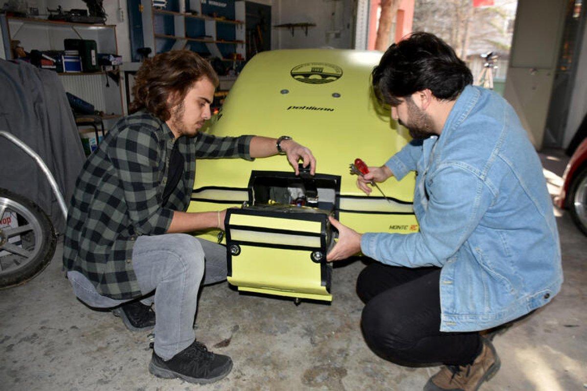 Trakya'da üniversiteli gençler 8 ayda elektrikli araç üretti