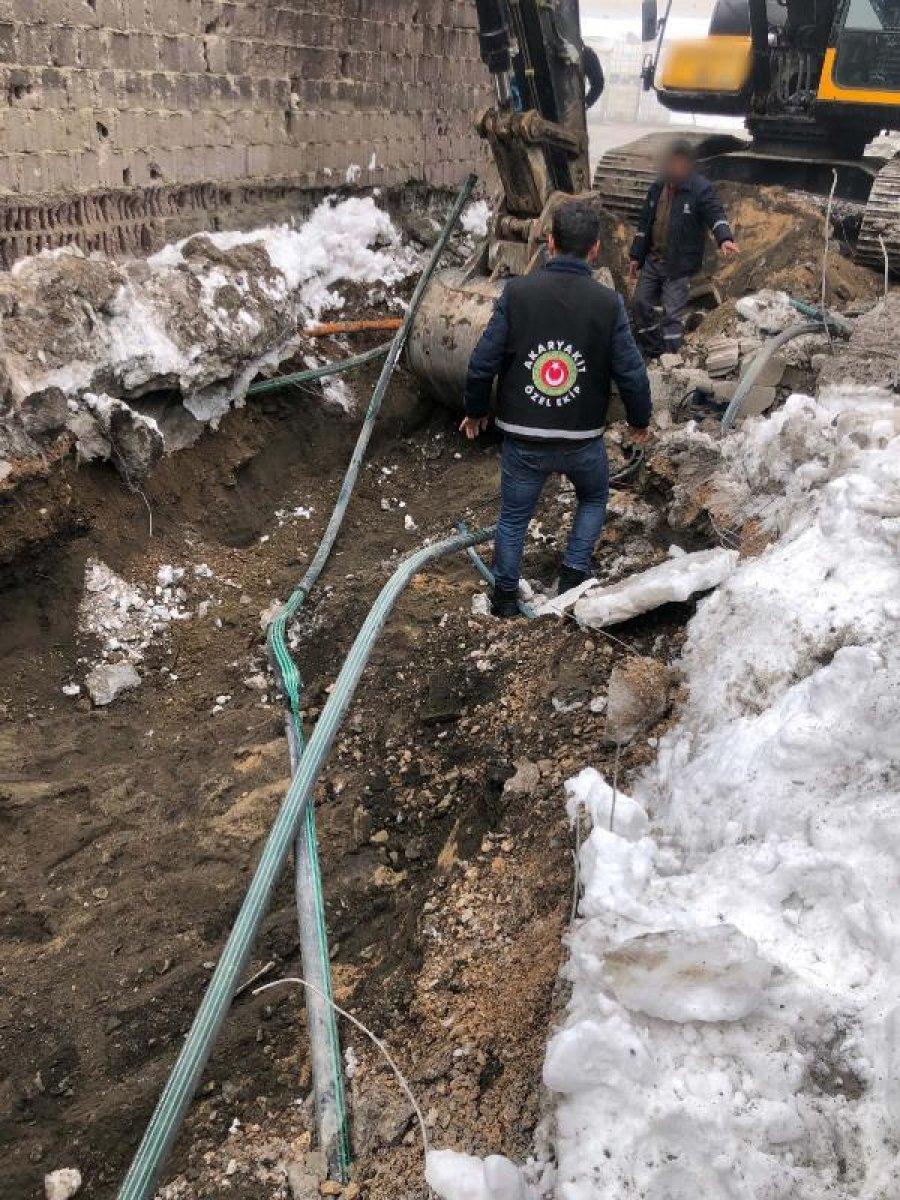 Niğde’de, toprak altından kaçak akaryakıt satışına soruşturma