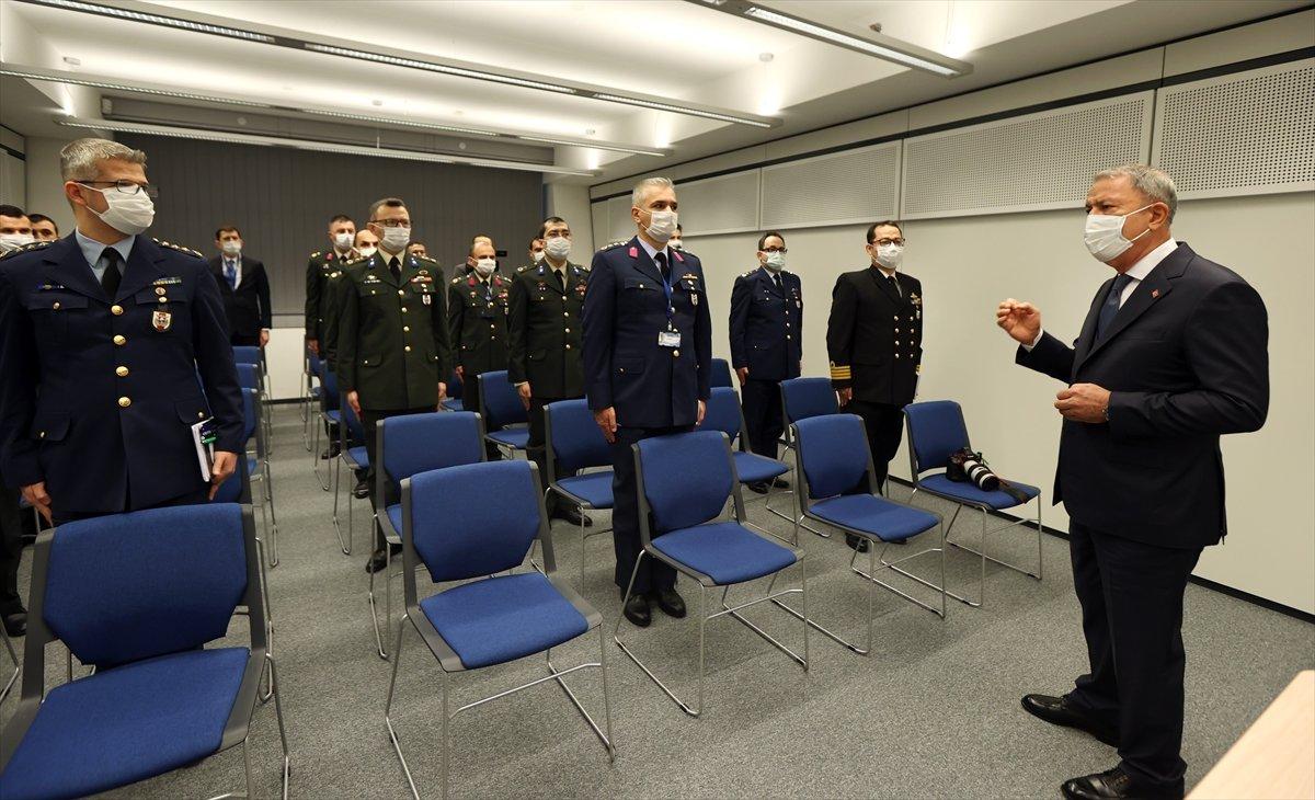 Hulusi Akar, NATO Karargahı'nda