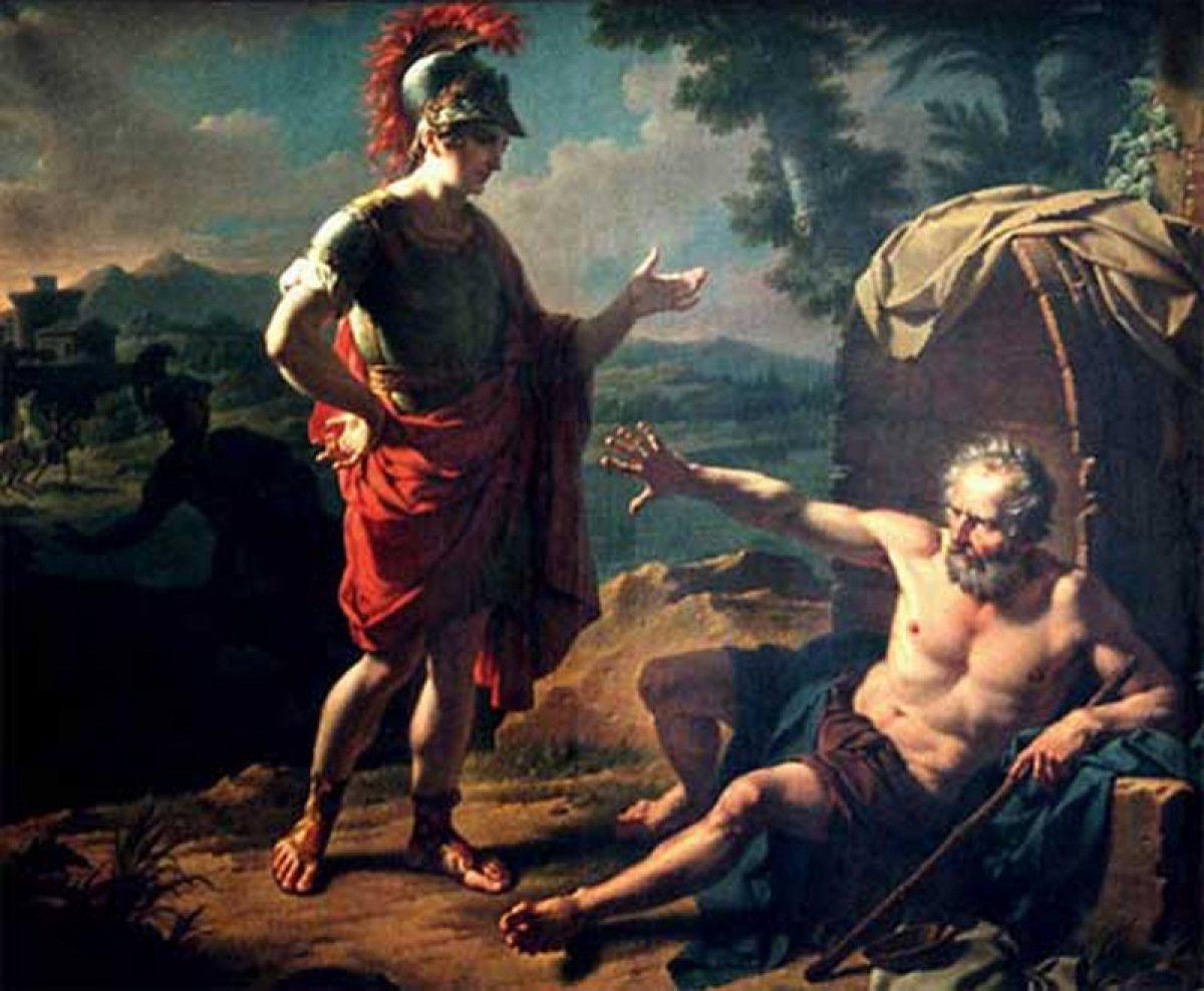 'Gölge etme başka ihsan istemez' diyen filozof Diyojen kimdir