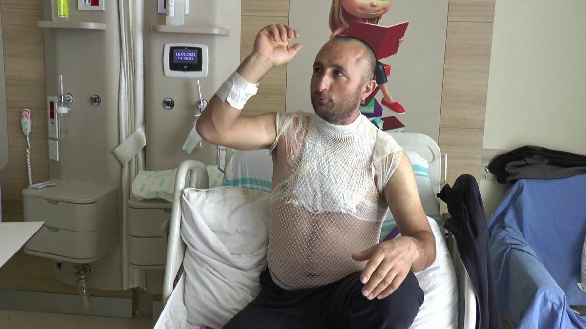 Erzurum'da banyo yapan adam kaynar suyla kendini yaktı