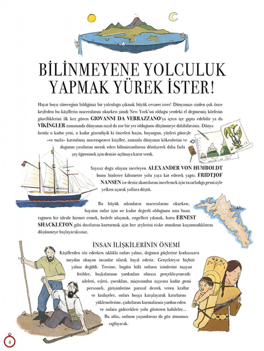 Büyük Keşifler Atlası kitabıyla dünyayı yeniden keşfedin