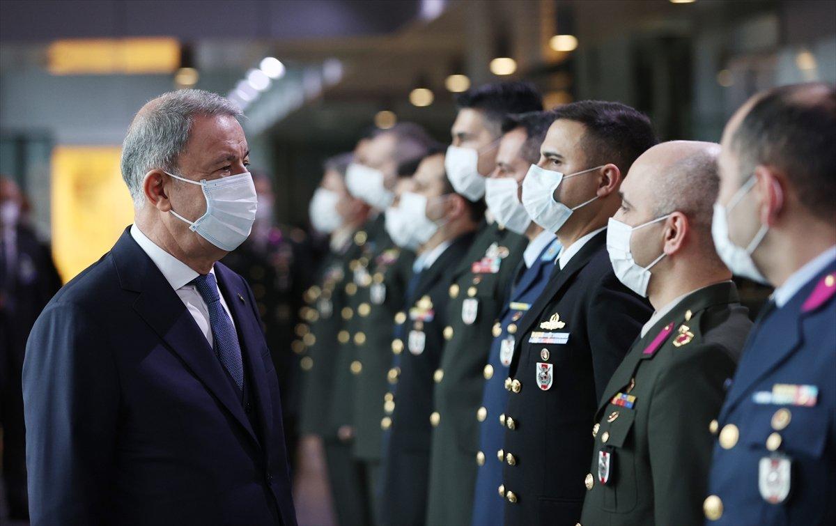 Hulusi Akar, NATO Karargahı'nda