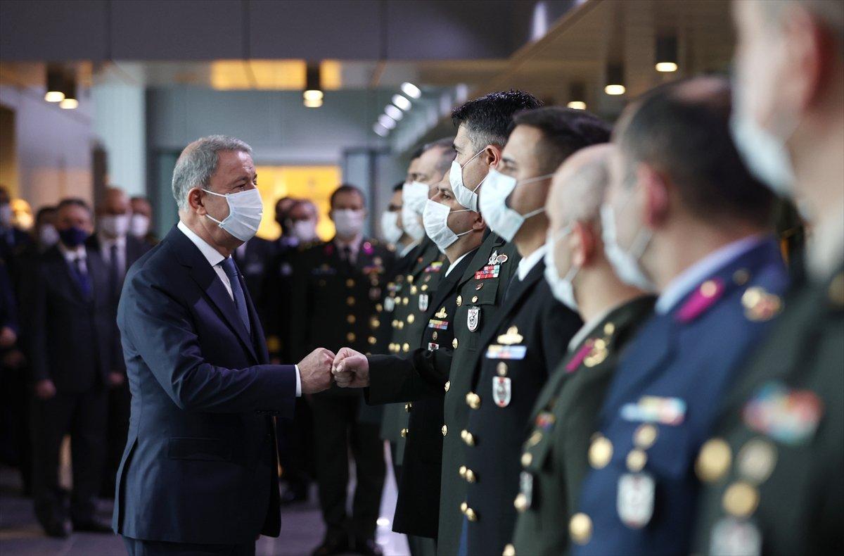 Hulusi Akar, NATO Karargahı'nda