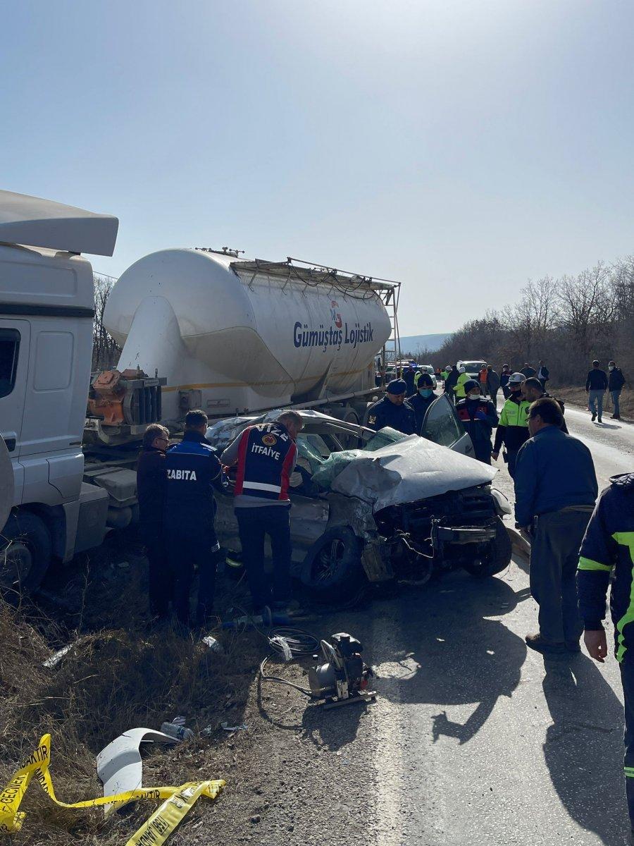 Kırklareli'nde 6 aylık evli çift kazada can verdi