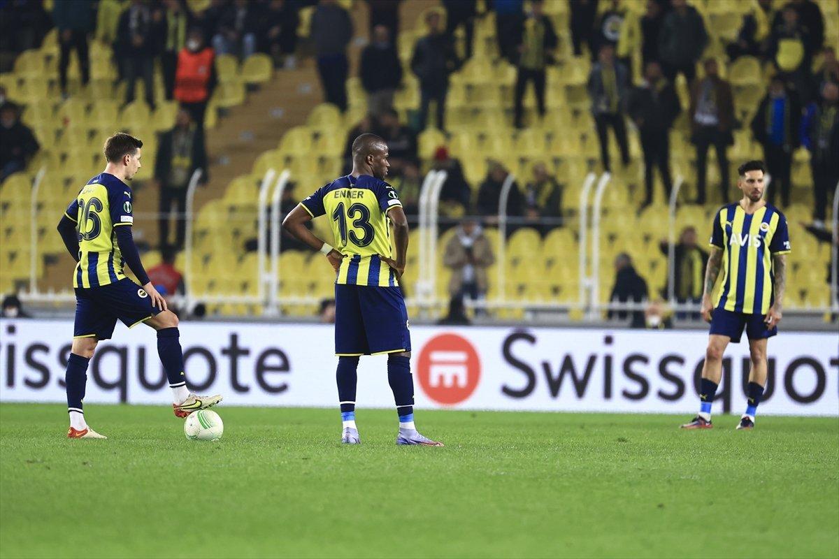 Fenerbahçe Konferans Ligi’nde Slavia Prag’a mağlup oldu