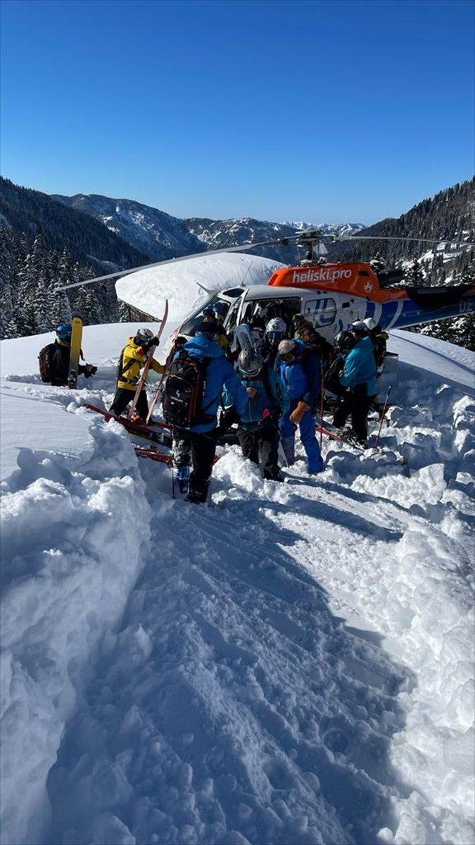 Kaçkarlar, heliski tutkunlarını ağırlıyor