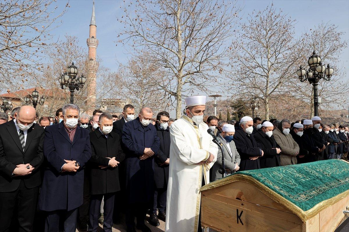 Cumhurbaşkanı Erdoğan, Ahmet Erdoğan'ın cenaze namazına katıldı