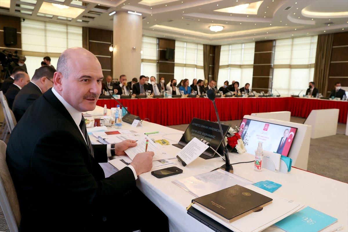 İçişleri Bakanı Süleyman Soylu, medya temsilcileriyle bir araya geldi