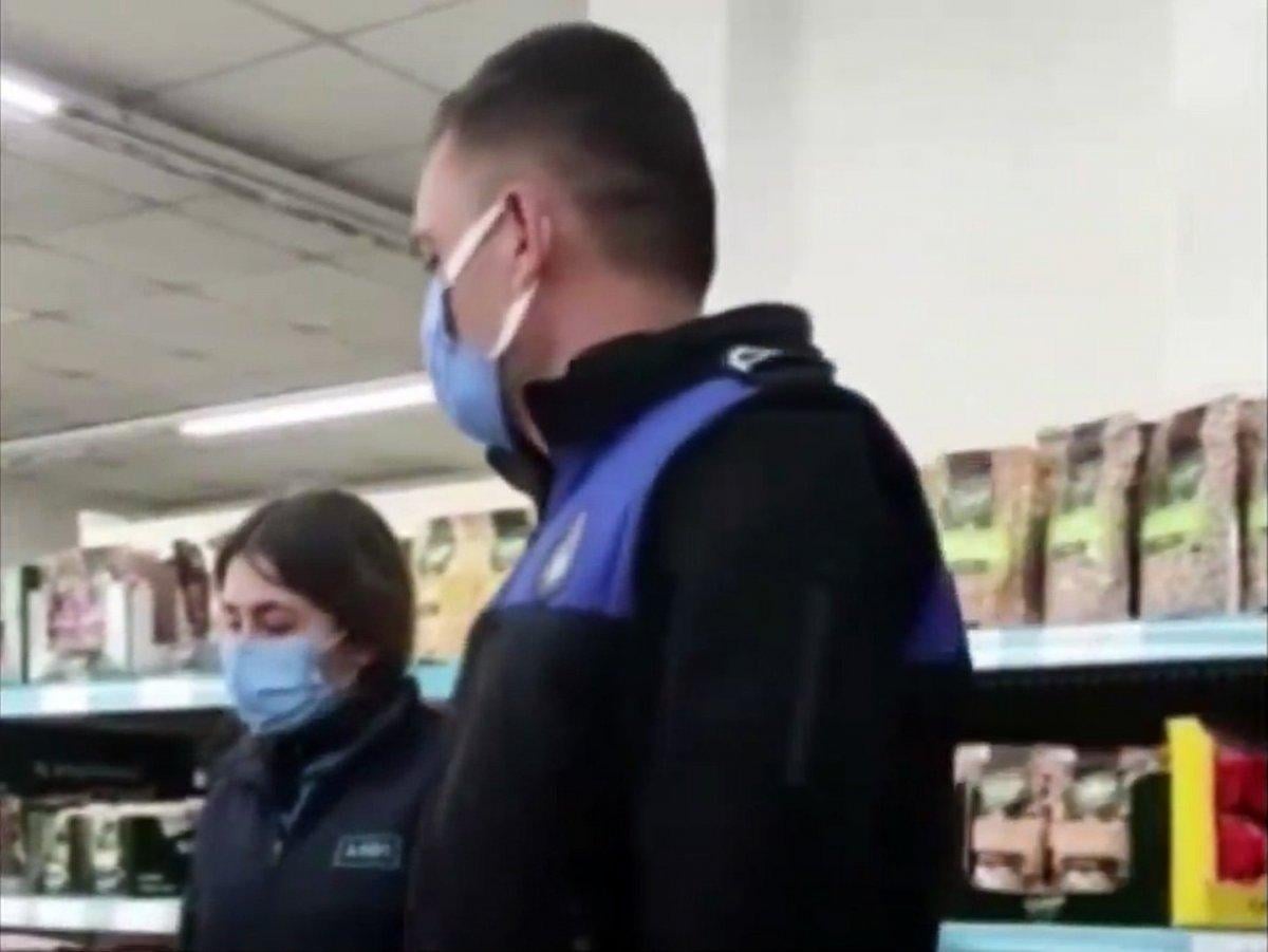 Ankara'da zincir marketleri denetleyen zabıta müdüründen sert tepki