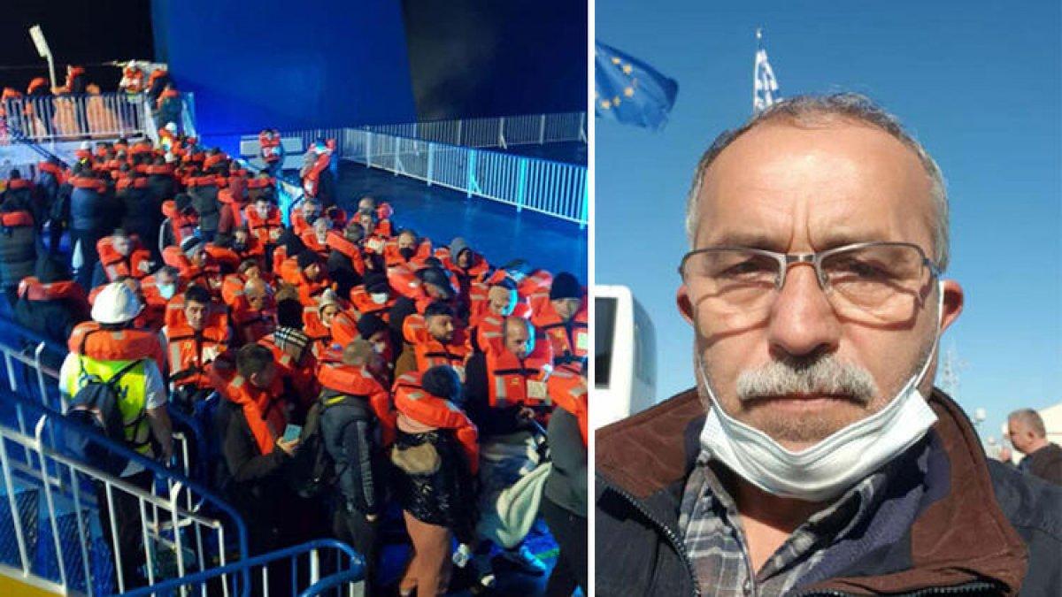 İtalya'ya giden feribotta yangın çıktı