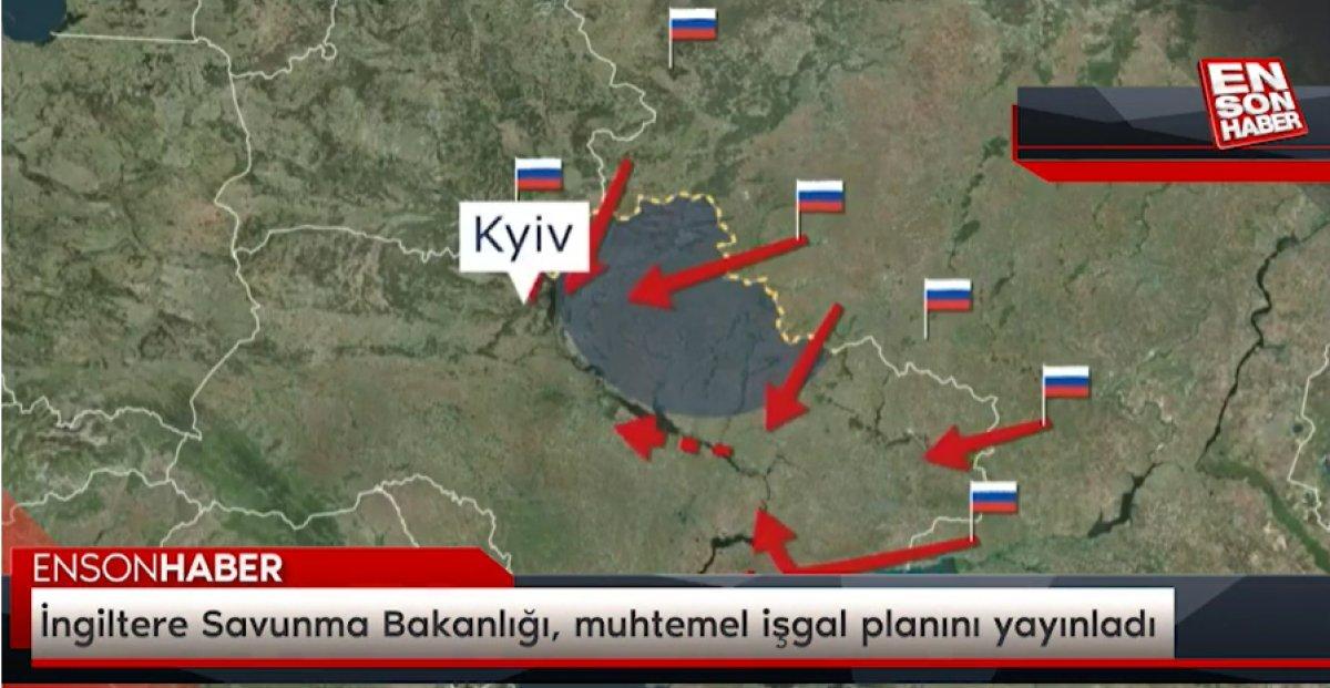 İngiltere Savunma Bakanlığı, muhtemel işgal planını yayınladı