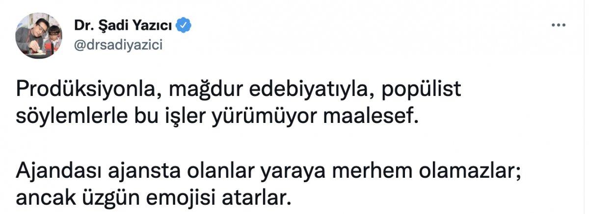 Şadi Yazıcı, Ekrem İmamoğlu'nun engelleniyoruz söylemini çürüttü