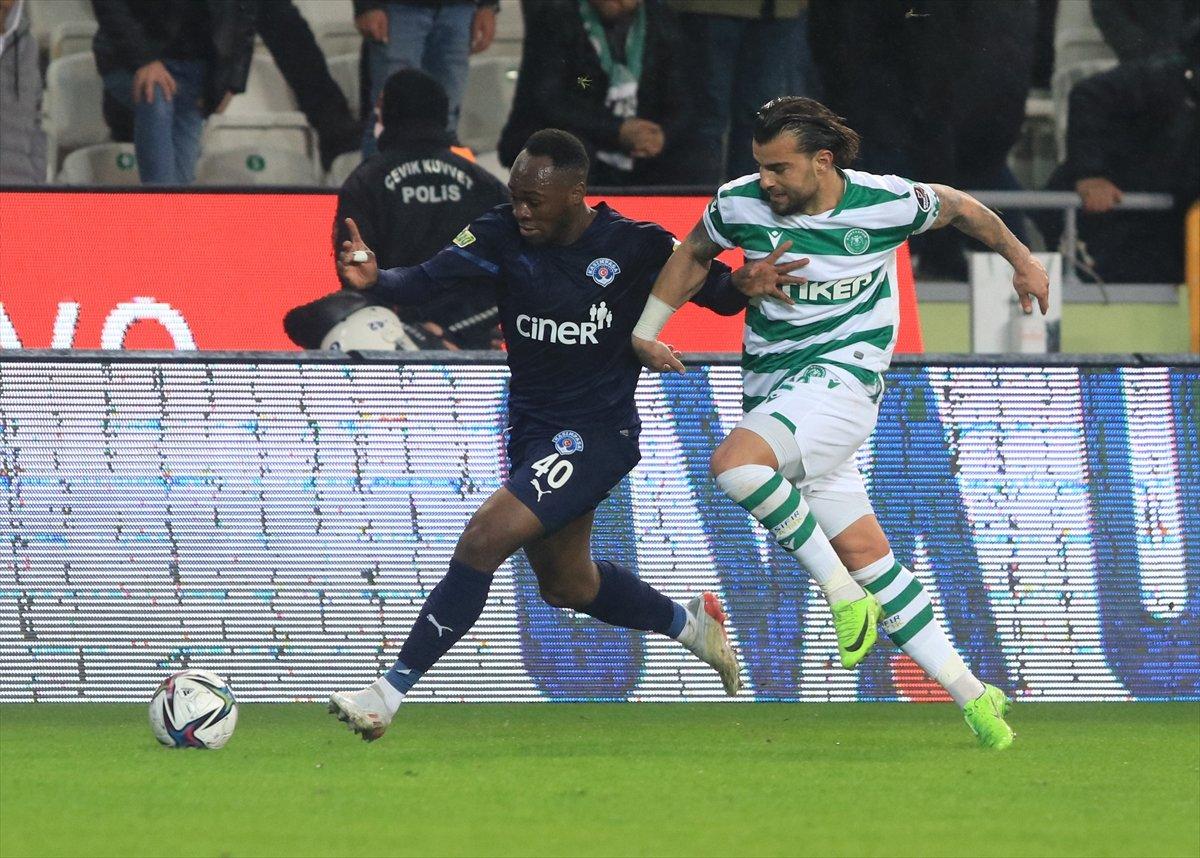 Konyaspor, sahasında ağırladığı Kasımpaşa ile yenişemedi