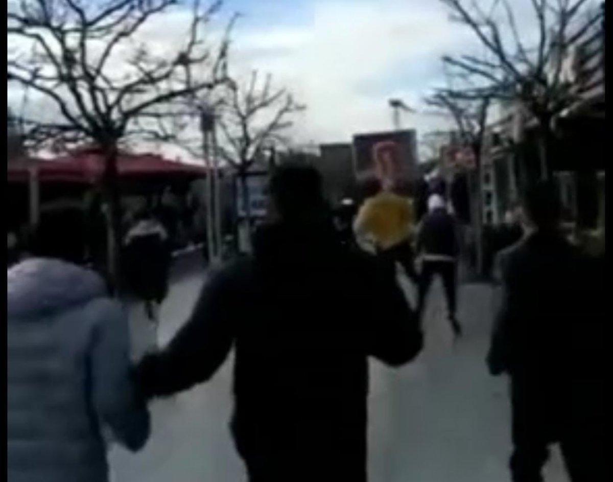 Derbi maçı öncesi Bursa'da olay çıktı