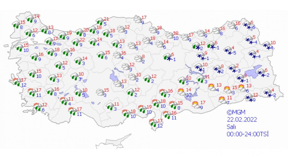Meteoroloji'den birçok il için yağış uyarısı