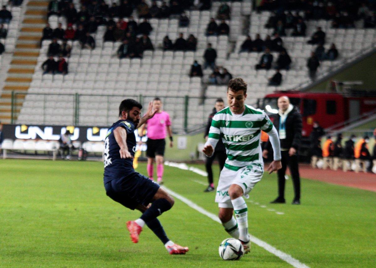 Konyaspor, sahasında ağırladığı Kasımpaşa ile yenişemedi