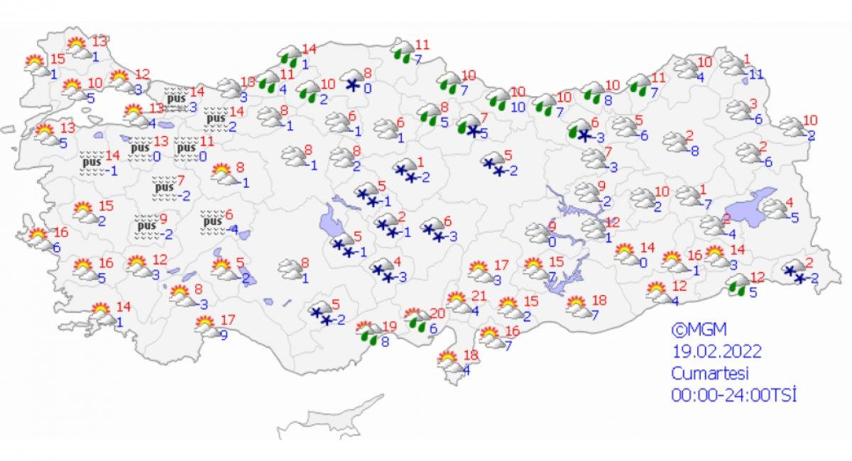 Meteoroloji'den birçok il için yağış uyarısı
