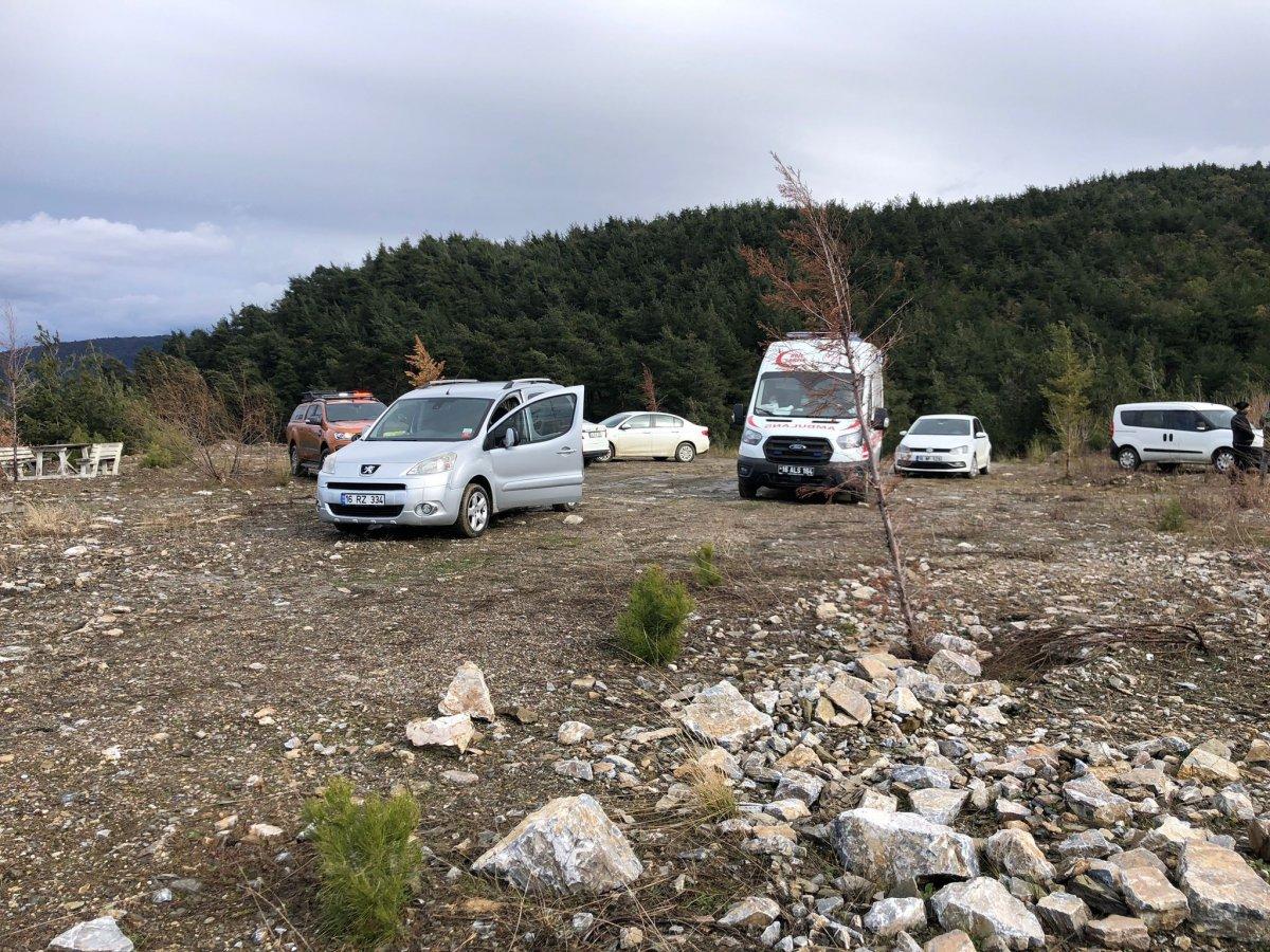 Bursa'da 'hava aracı düştü' ihbarı