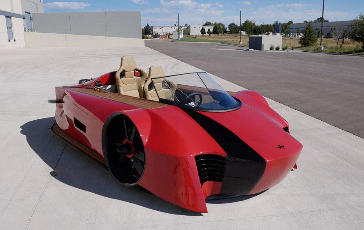 İngiltere'de dünyanın ilk lüks spor hovercraftı geliştirildi