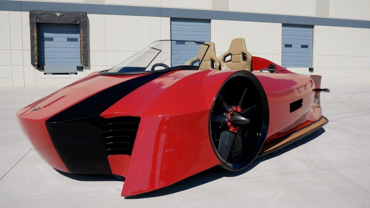 İngiltere'de dünyanın ilk lüks spor hovercraftı geliştirildi