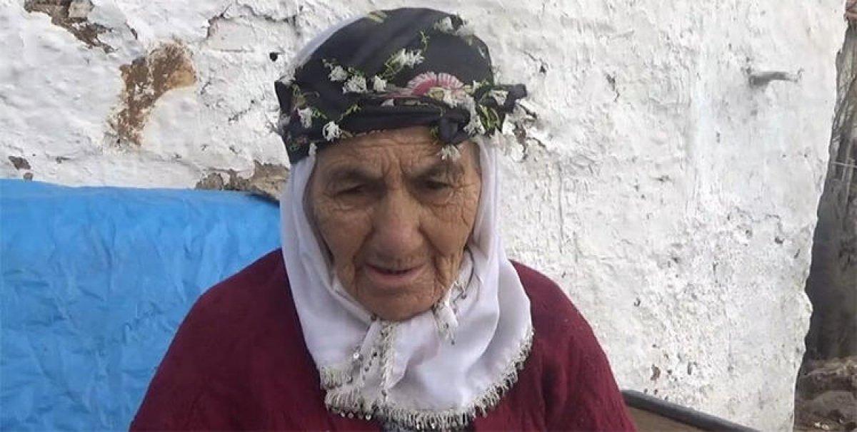 Çanakkaleli Hörü Nine, eşinin ve oğlunun acısıyla dağlarda odun topluyor