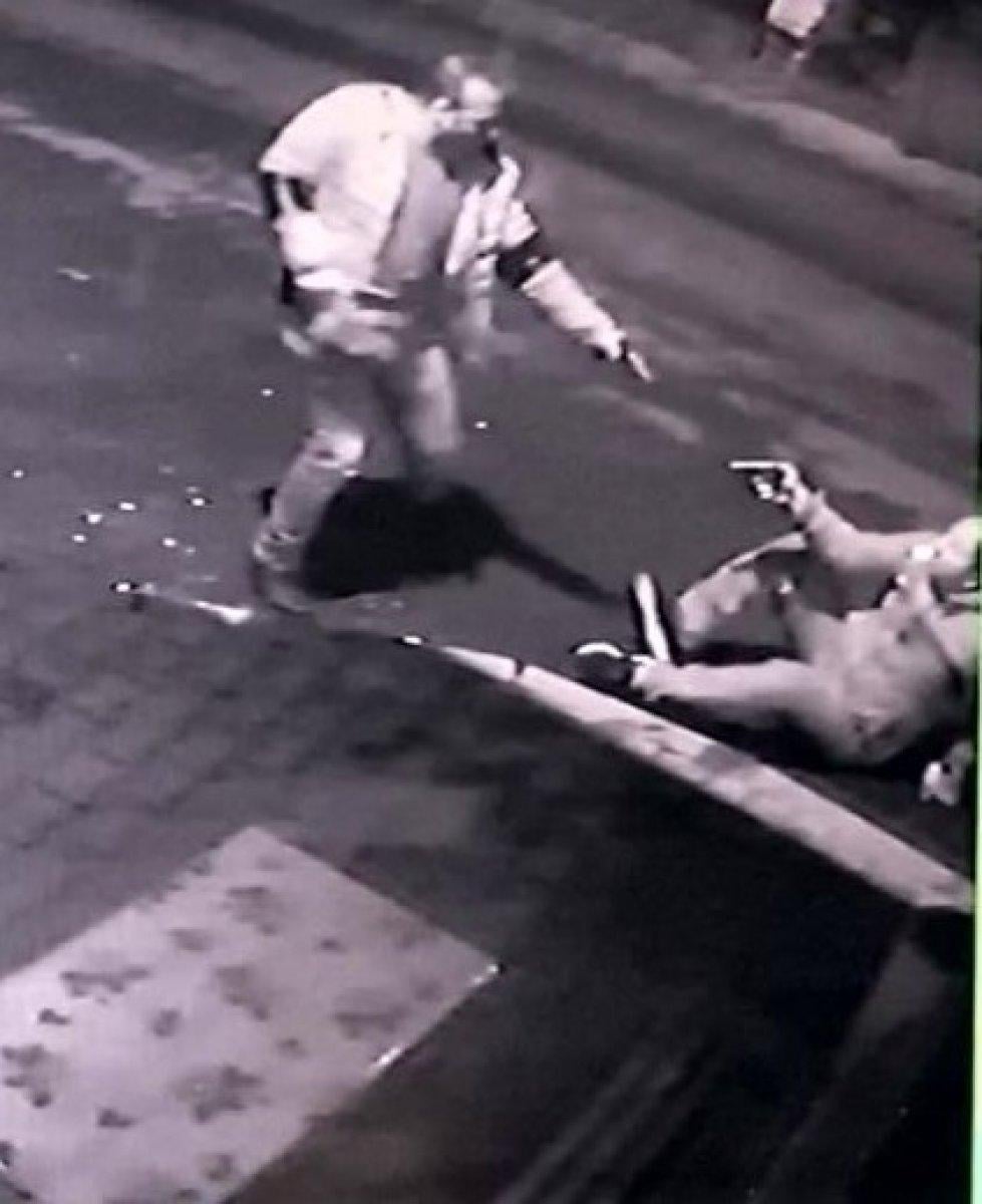 Seyrantepe’de silahlı köpek besleme kavgası