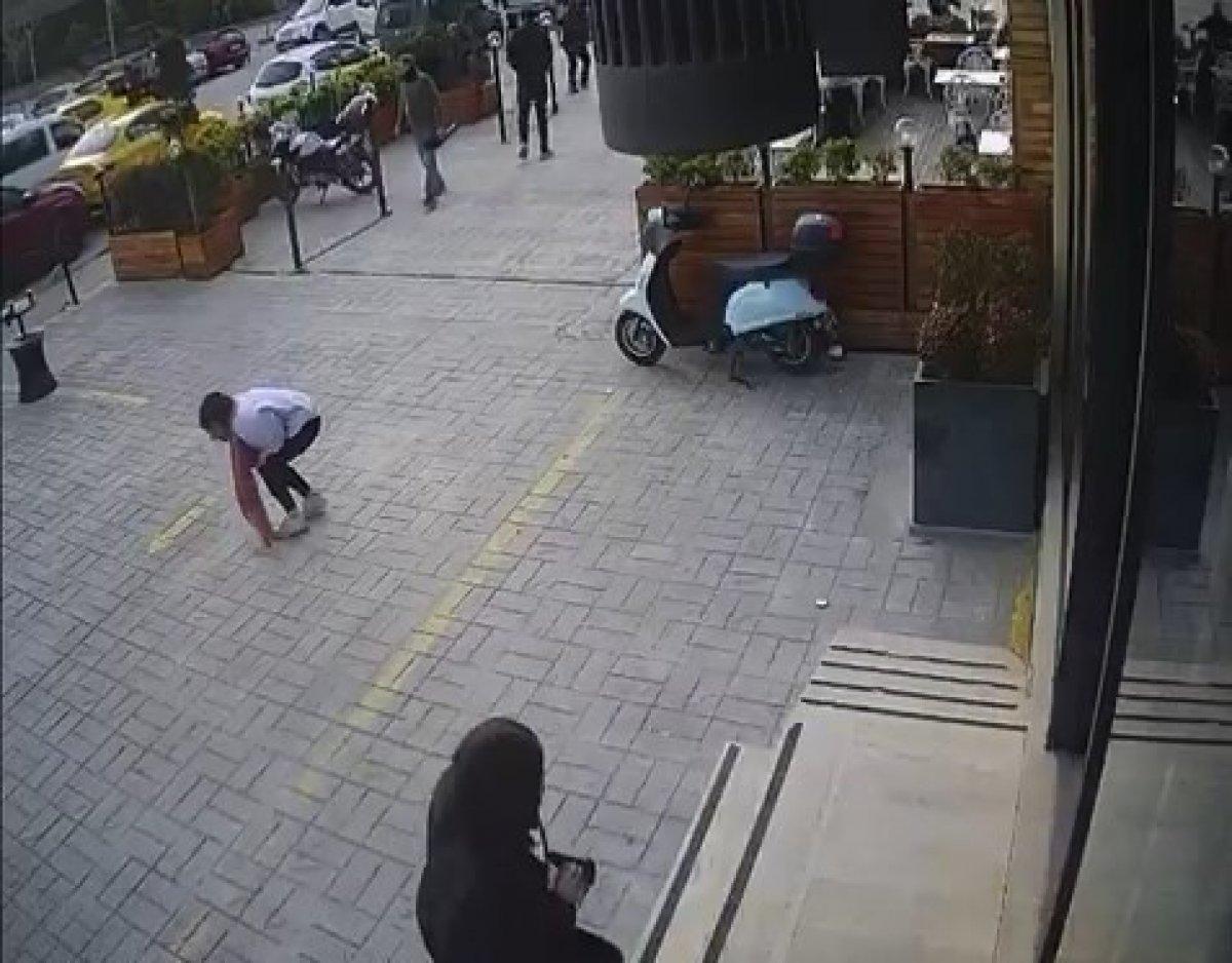 Bursa'da eski eşini öldüren polisin saldırısına ait yeni görüntüler