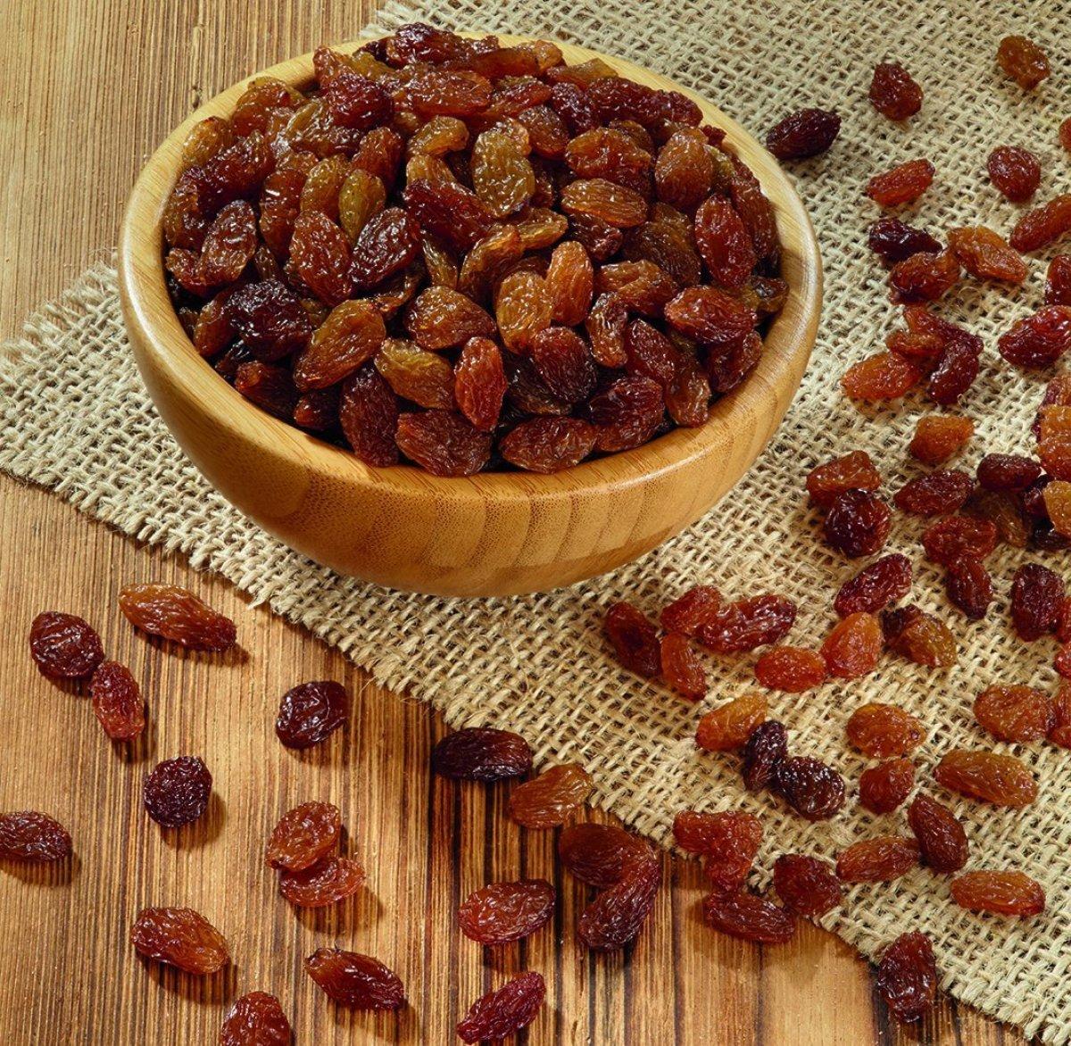 Peygamber Efendimizin sünneti: Her gün 21 kuru üzüm yemenin 13 müthiş faydası