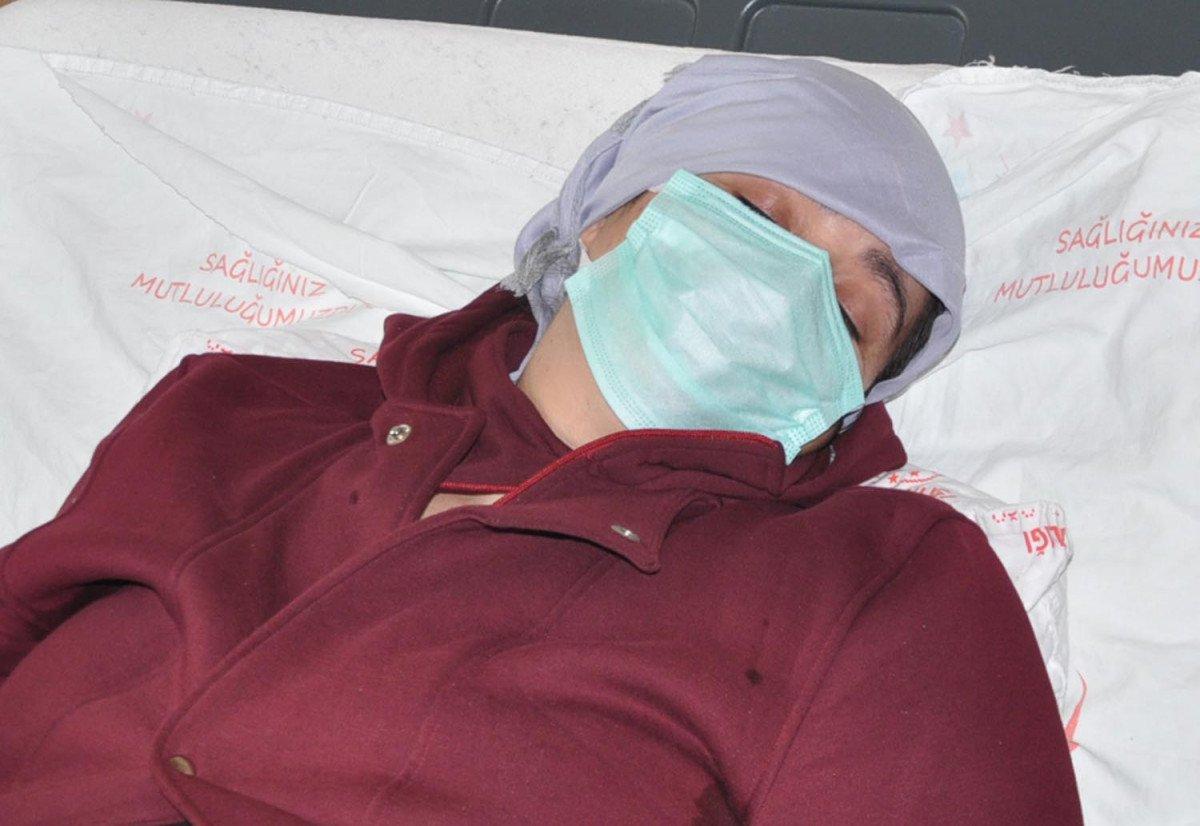 Iğdır'da gece yemek vermeyen eşini hastanelik etti