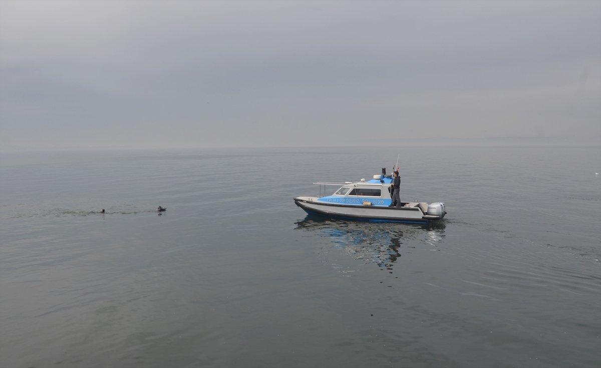 Kocaeli sahilinde bulunan kadın kıyafetleri, ekipleri harekete geçirdi