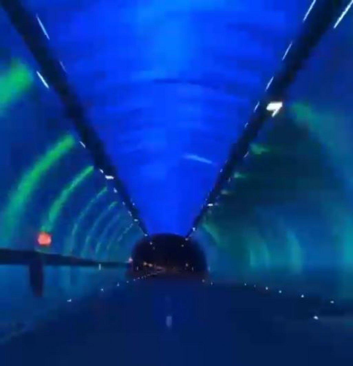 Ovit Tüneli'nde iki mevsim bir arada