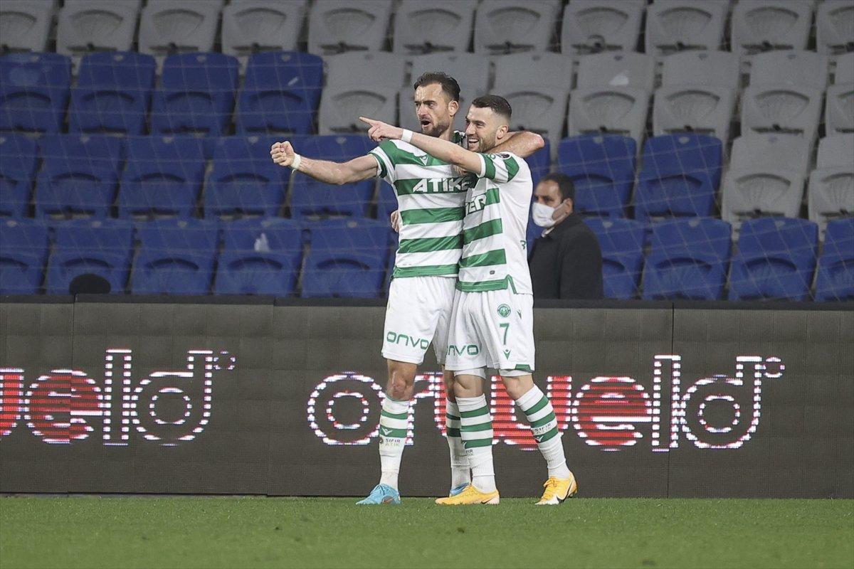 Başakşehir, Konyaspor'u mağlup etti