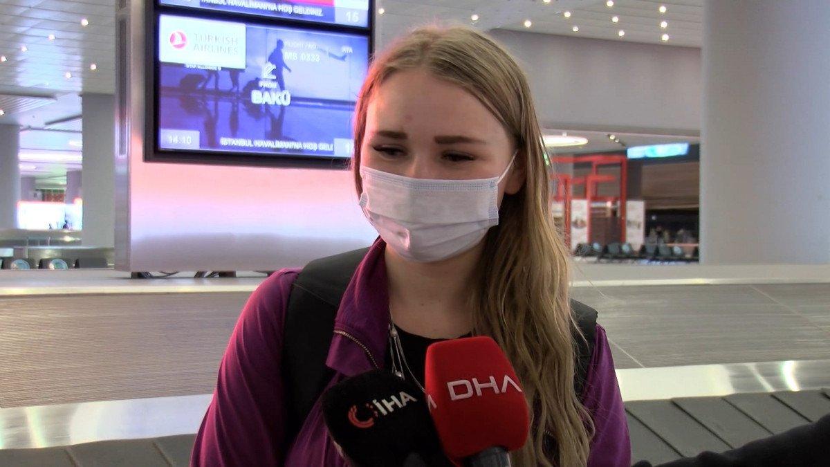 Türkiye'ye gelen Ukraynalılar son durumu anlattı