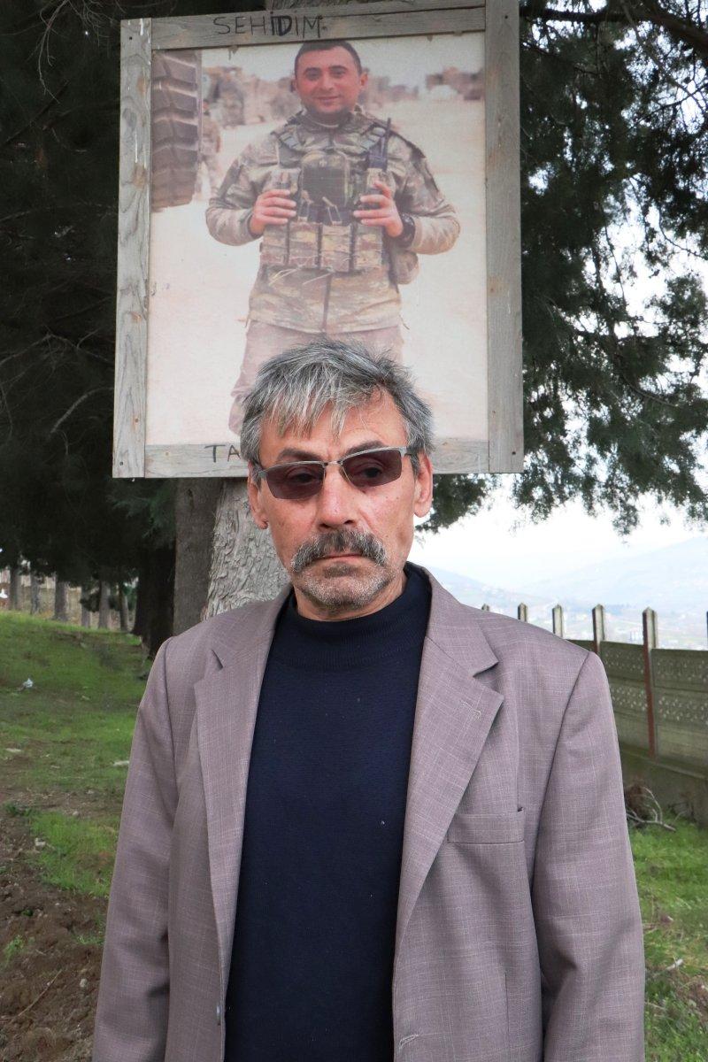 Şehit Tayfun Pekel’in babası: Oğlumla gurur duyuyorum