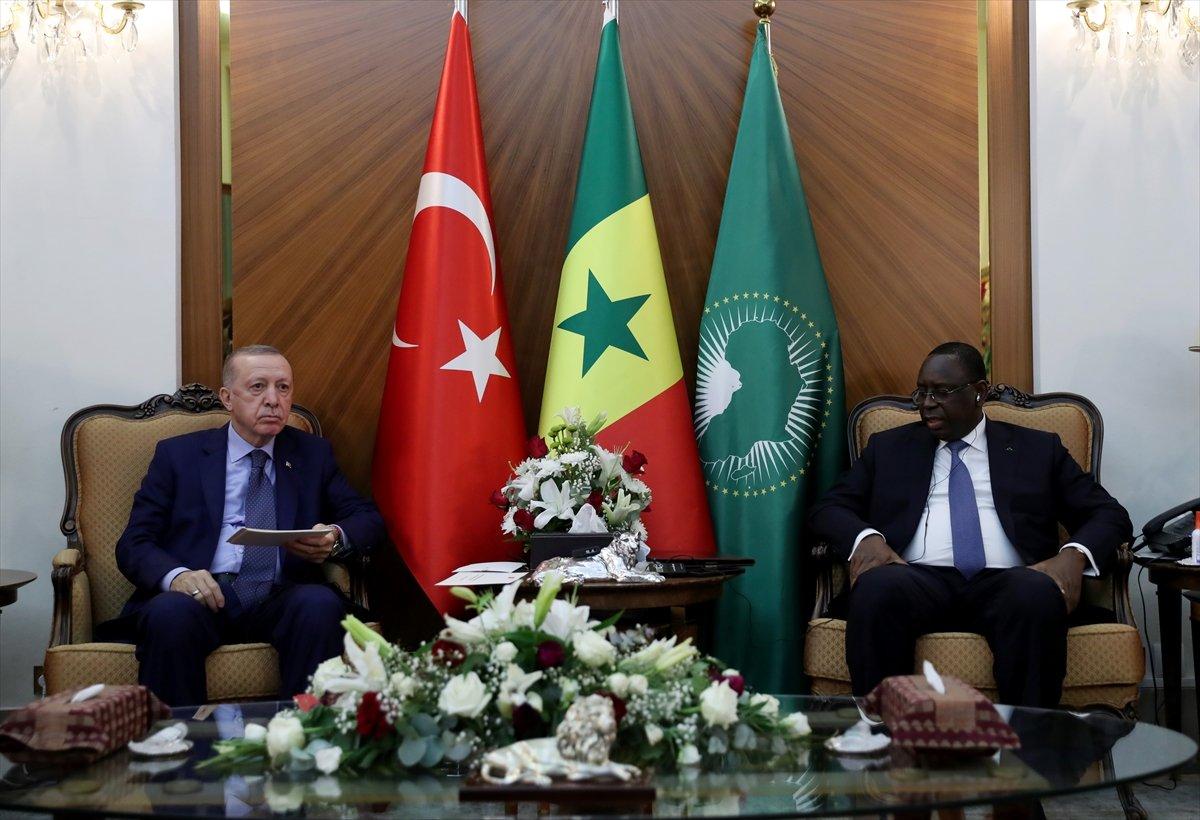 Cumhurbaşkanı Erdoğan: Senegal ile ilişkilerimizi geliştirme konusunda kararlıyız