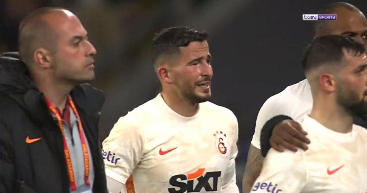 Omar Elabdellaoui, gözyaşlarını tutamadı