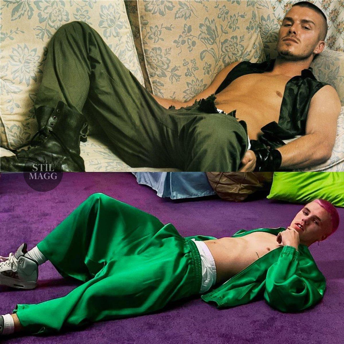 David Beckham'ın oğlu Cruz'un dergi pozları