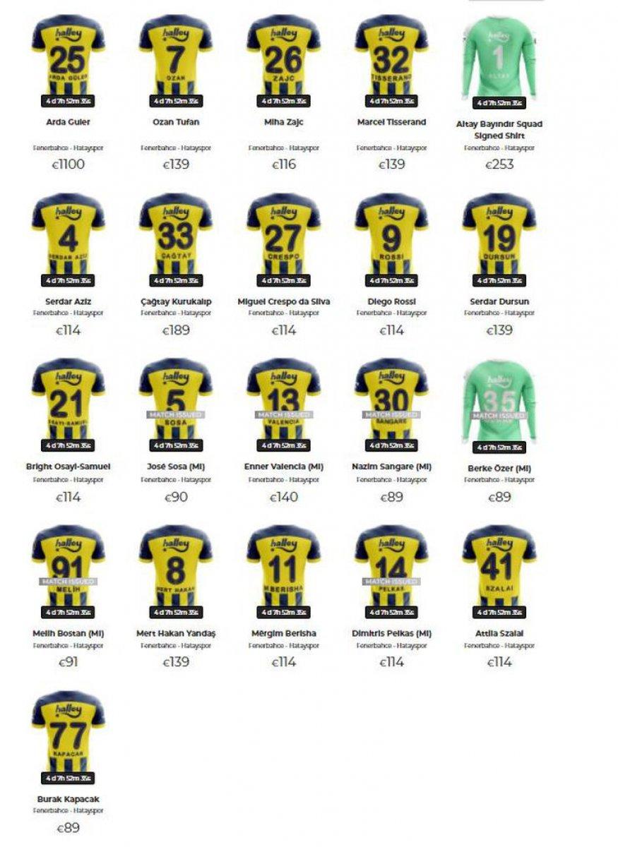 Arda Güler'in formasına büyük rağbet