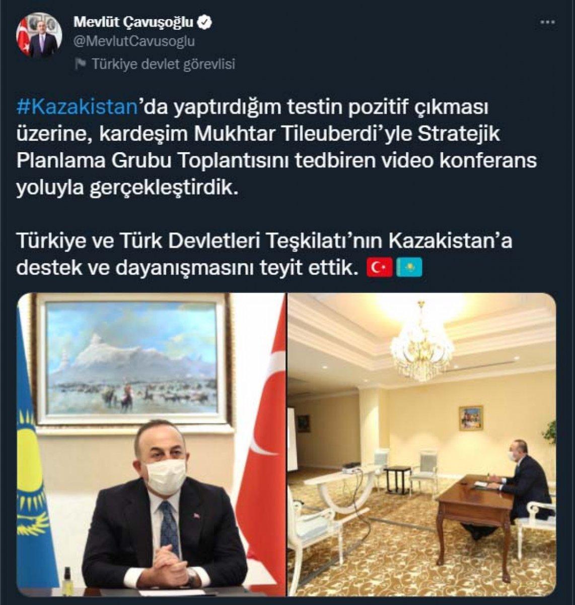 Mevlüt Çavuşoğlu, ikinci kez koronavirüse yakalandı