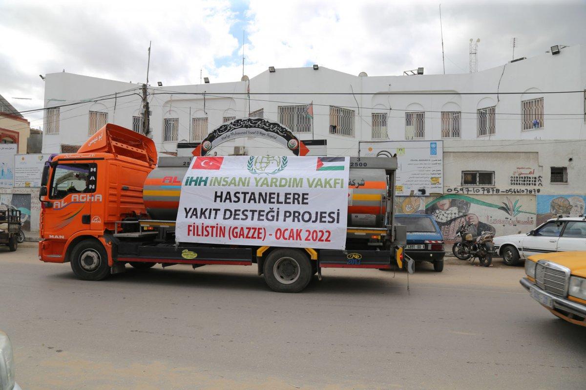 İHH’dan Gazze’deki 10 hastaneye destek