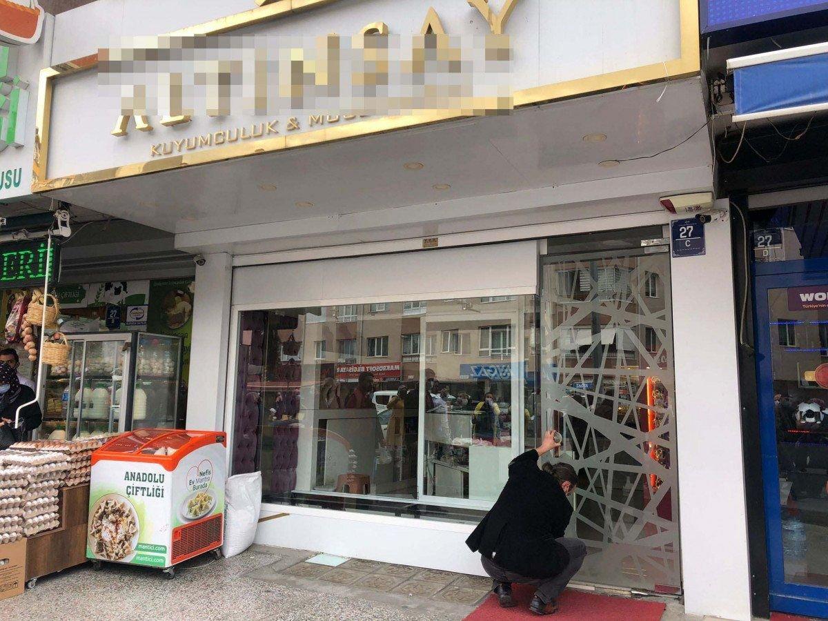 Ankara'da altınlarla kaçan kuyumculara bin 580 yıl hapis istendi