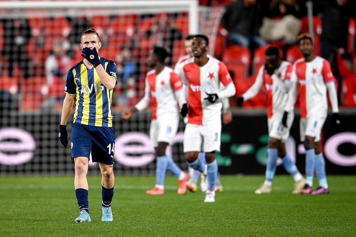 Fenerbahçe Konferans Ligi'nde Slavia Prag'a yenilerek elendi
