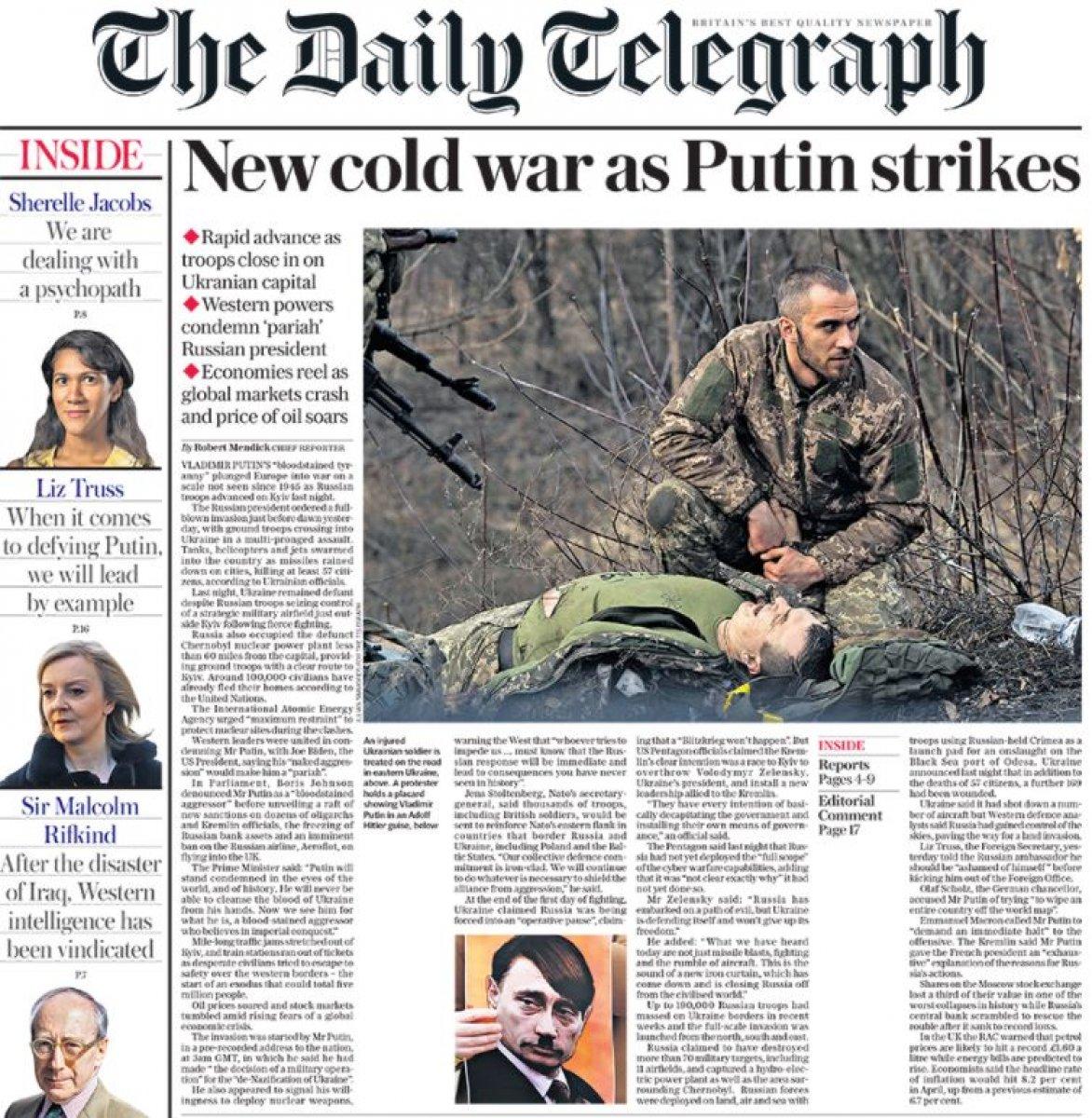 Rusya'nın Ukrayna'ya askeri harekatı dünya gündeminin ilk sırasında