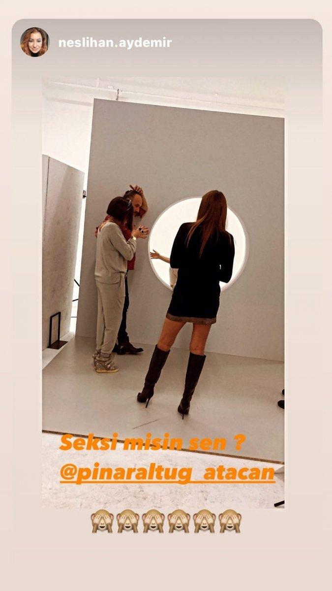 Pınar Altuğ, utandı