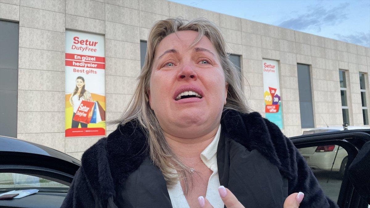 Türkiye'ye gelen Ukraynalı aile yaşananları gözyaşlarıyla anlattı